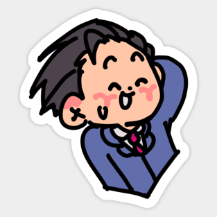 Bashful Phoenix Sticker